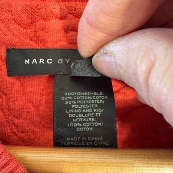 Marc By Marc Jacobs Red Kids Puffer Jacket - Picture 3 of 8